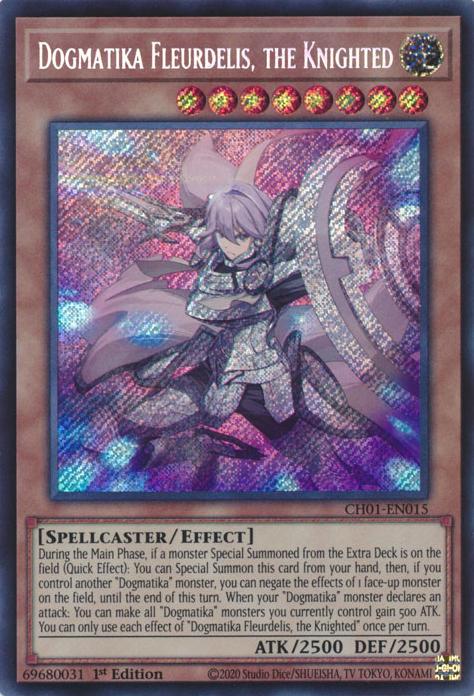 Dogmatika Fleurdelis, the Knighted - CH01-EN015 - Secret Rare - 1st Edition