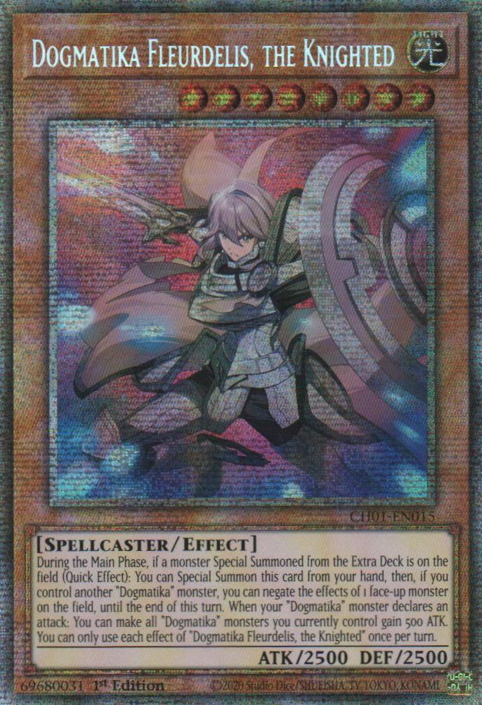 Dogmatika Fleurdelis, the Knighted - CH01-EN015 - Starlight Rare - 1st Edition