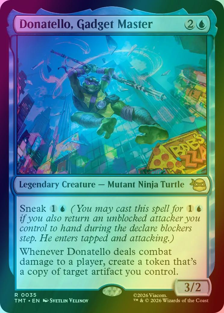 Donatello, Gadget Master [35] [Teenage Mutant Ninja Turtles] [Foil]