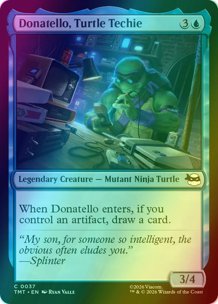 Donatello, Turtle Techie [37] [Teenage Mutant Ninja Turtles] [Foil]