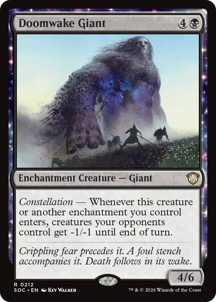 Doomwake Giant [212] [Secrets of Strixhaven: Commander] [Non-Foil]