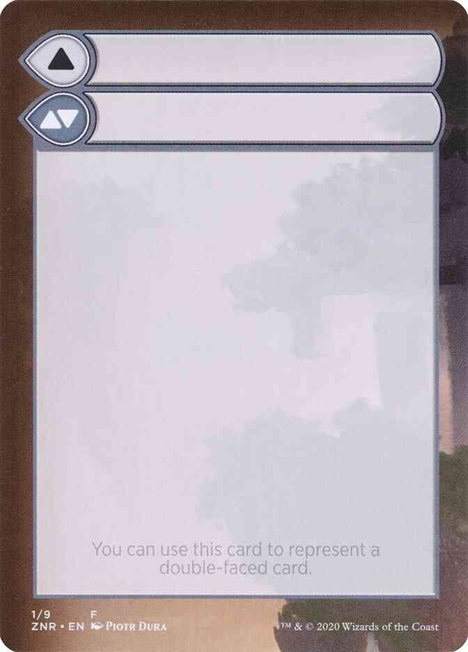 Double-Faced Substitute Card (01) [C1] [Zendikar Rising Substitute Cards] [Non-Foil]