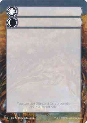 Double-Faced Substitute Card [02] [Innistrad: Midnight Hunt Substitute Cards] [Non-Foil]