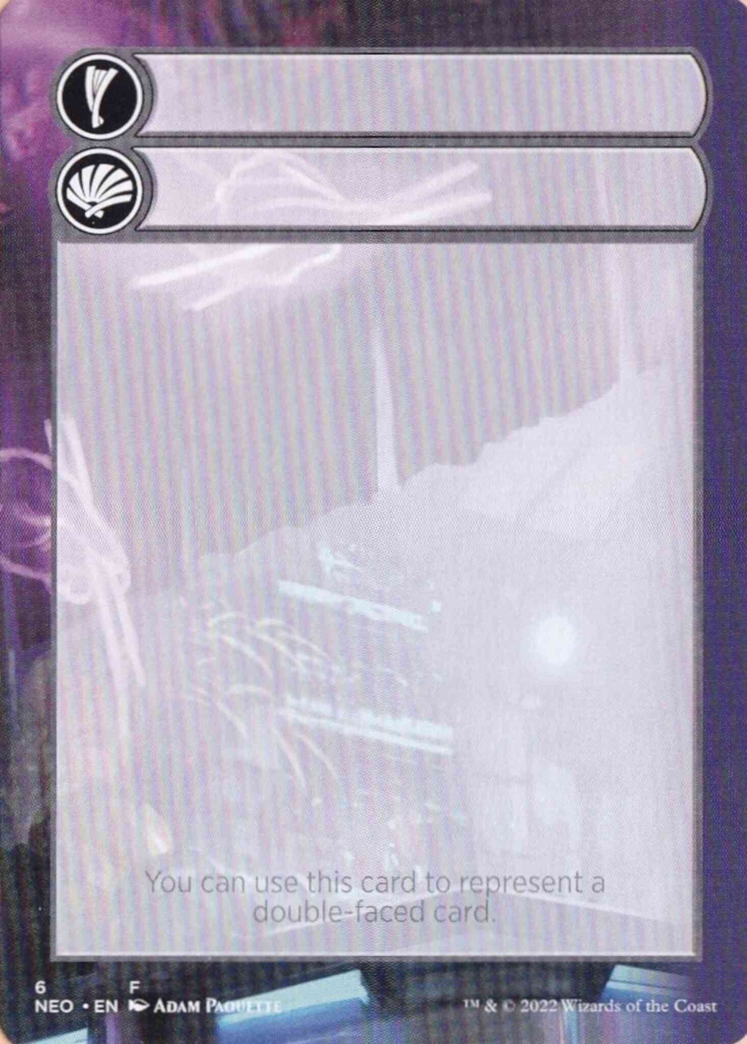 Double-Faced Substitute Card [06] [Kamigawa: Neon Dynasty Substitute Cards] [Non-Foil]