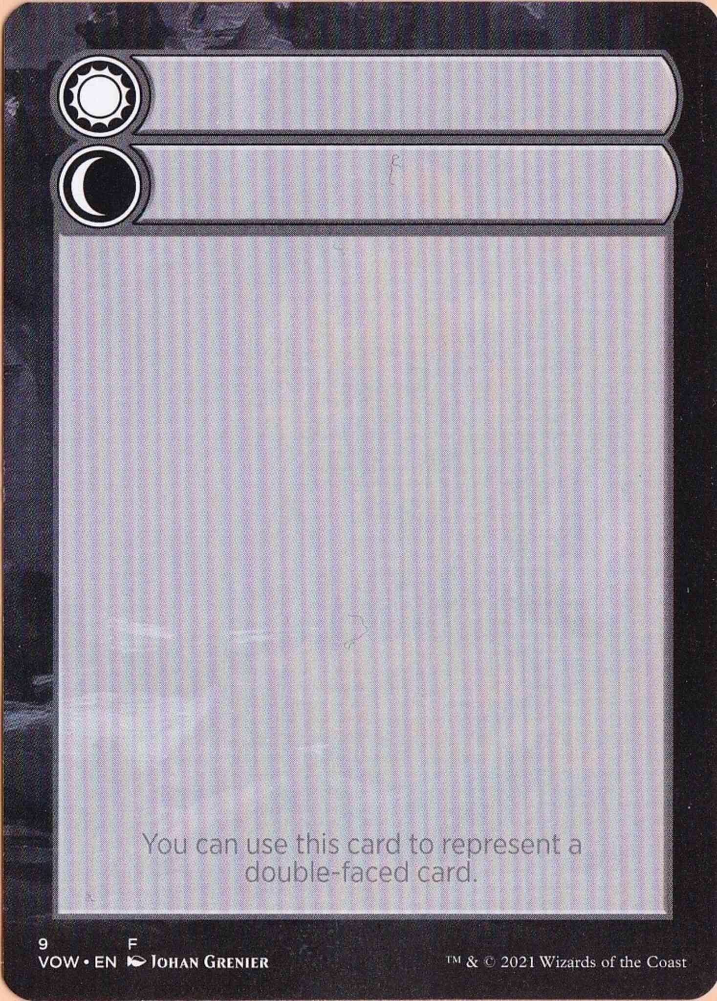 Double-Faced Substitute Card [09] [Innistrad: Crimson Vow Substitute Cards] [Non-Foil]