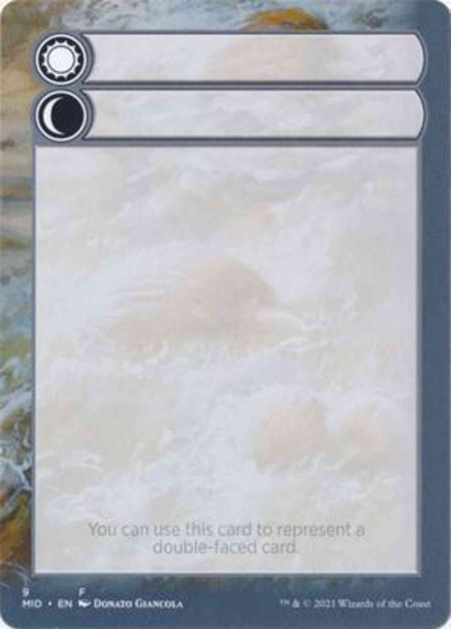 Double-Faced Substitute Card [09] [Innistrad: Midnight Hunt Substitute Cards] [Non-Foil]