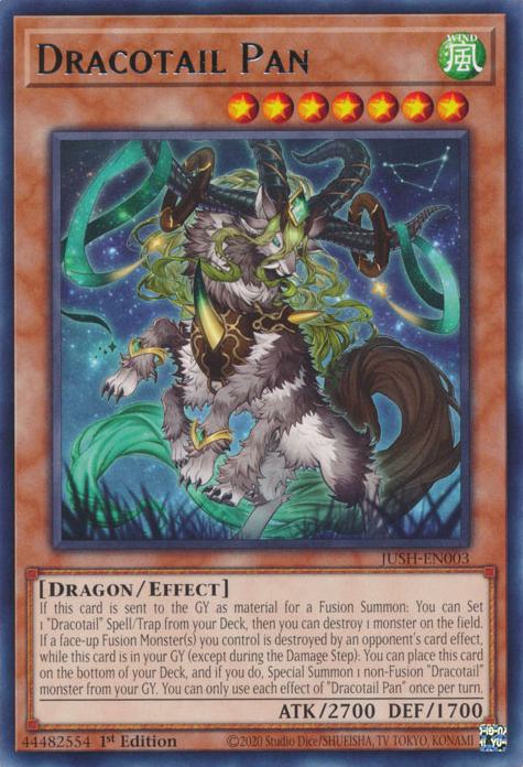Dracotail Pan - JUSH-EN003 - Rare - 1st Edition