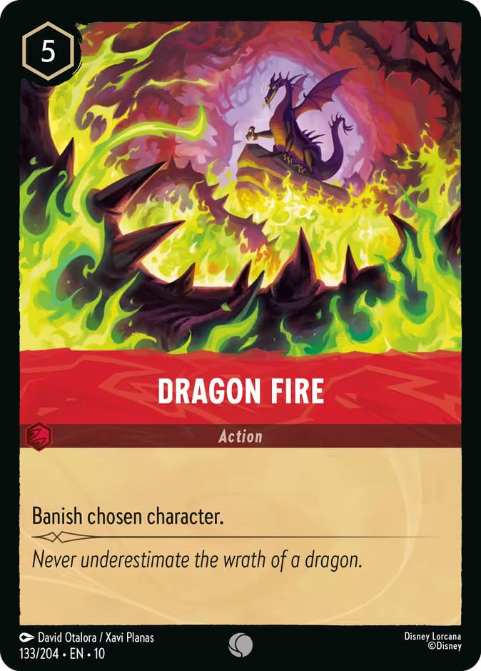 Dragon Fire - 133/204 [Whispers in the Well] [Non-Foil]