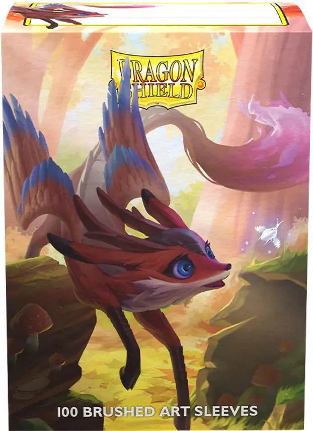 Dragon Shield Brushed Art Sleeves - Standard Size - 100ct - The Fawnix