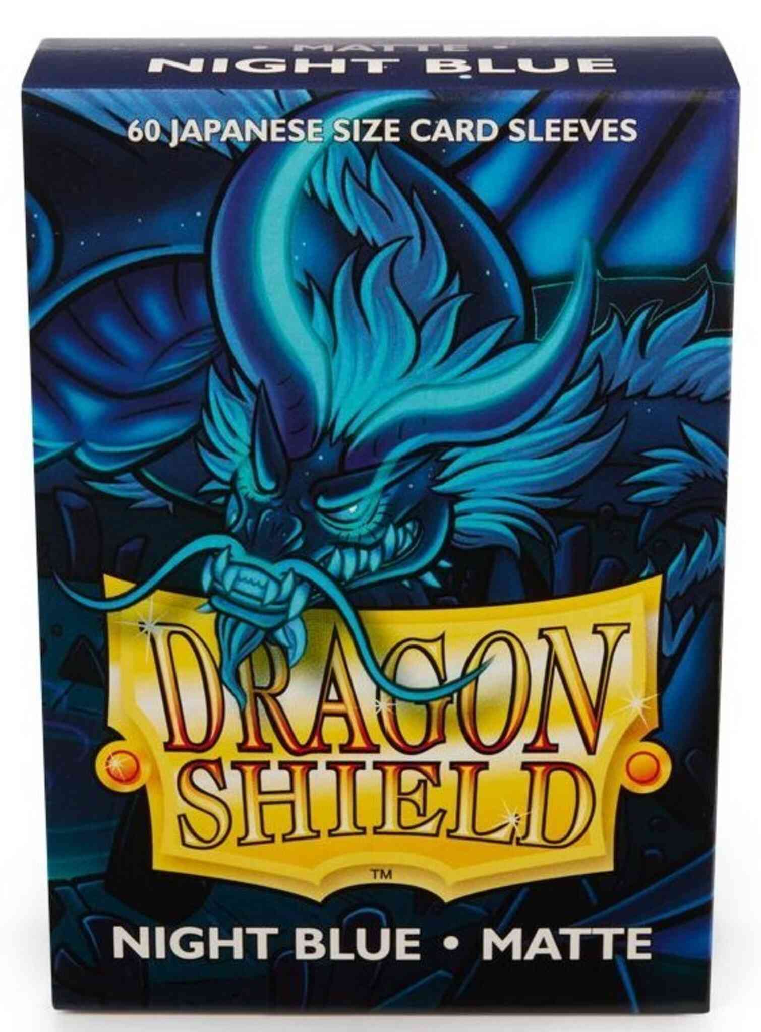Dragon Shield Japanese - Night Blue Matte- 60ct