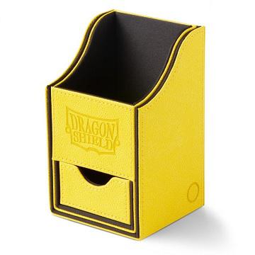 Dragon Shield Nest Plus Deck Box - 100+ - Yellow/Black
