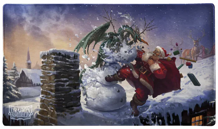 Dragon Shield Playmat with Tube - Christmas 2025