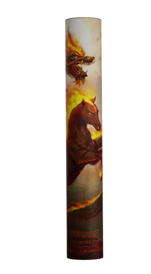 Dragon Shield Playmat with Tube - Fire Horse - Image 2