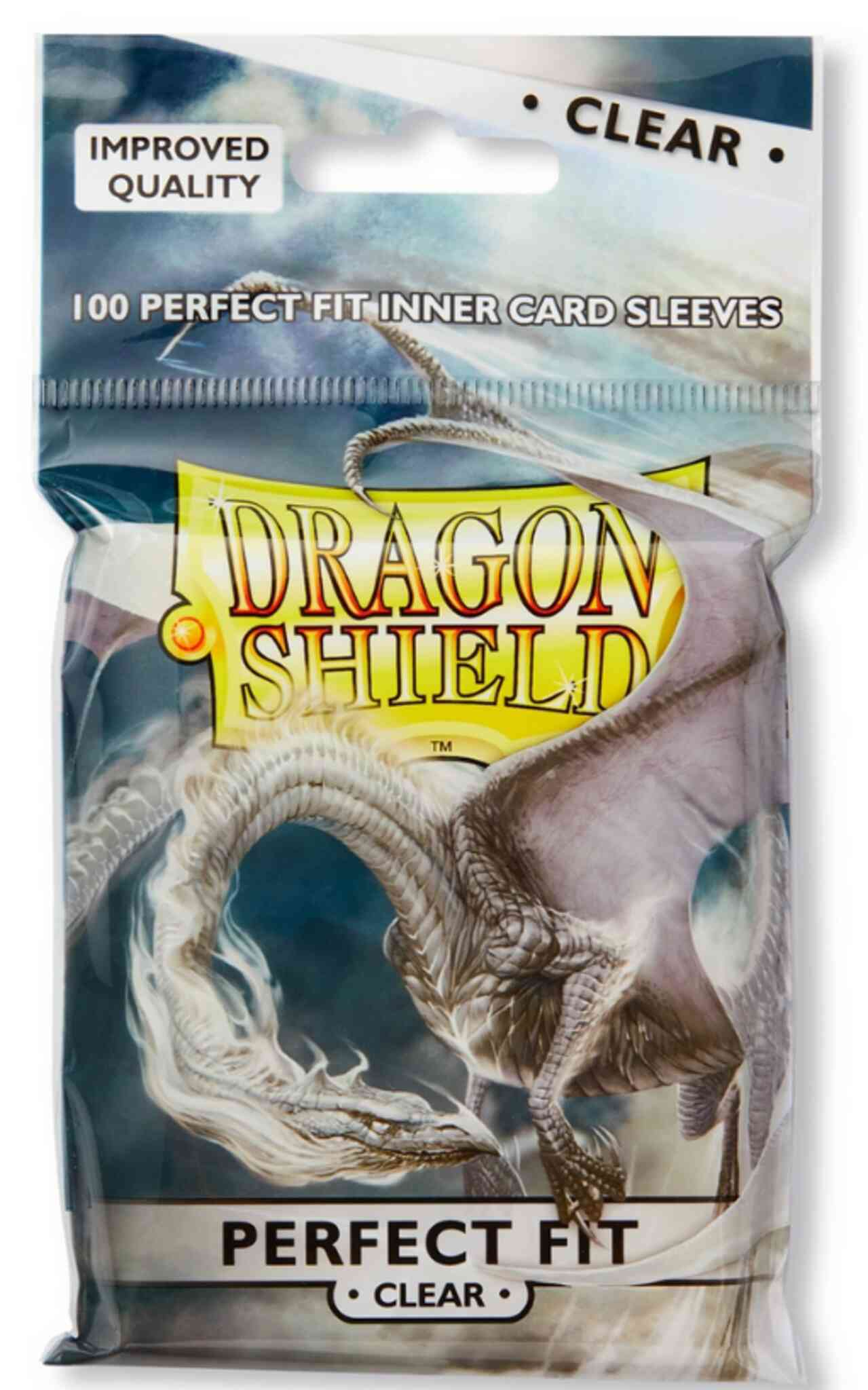 Dragon Shield Standard - Perfect Fit Clear Toploader- 100ct