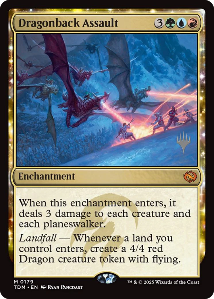 Dragonback Assault [179p] [Promo Pack] [Tarkir: Dragonstorm: Promos] [Non-Foil]