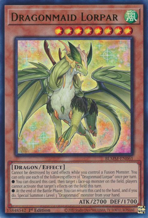 Dragonmaid Lorpar - BLMM-EN061 - Ultra Rare - 1st Edition