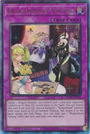 Dragonmaid Tidying - RA04-EN102 - Ultimate Rare - 1st Edition