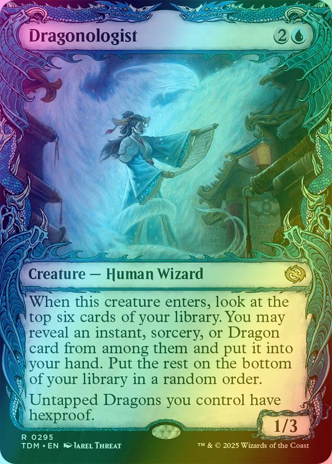 Dragonologist [295] [Draconic Frame Showcase] [Tarkir: Dragonstorm] [Foil]