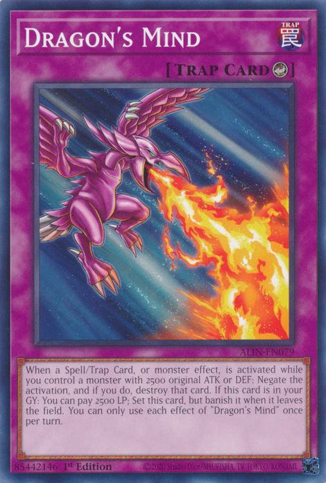 Dragon's Mind - ALIN-EN079 - Common - 1st Edition