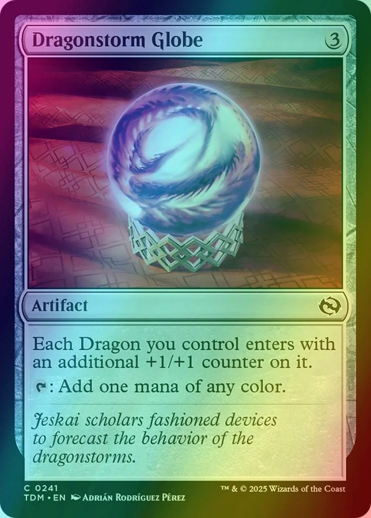 Dragonstorm Globe [241] [Tarkir: Dragonstorm] [Foil]