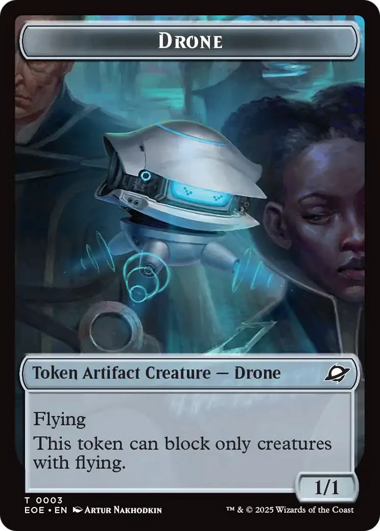 Drone Token (03) // Robot Token (10) [Edge of Eternities: Tokens] [Non-Foil]