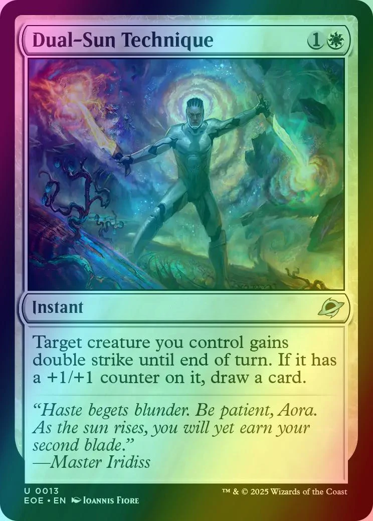 Dual-Sun Technique [13] [Edge of Eternities] [Foil]