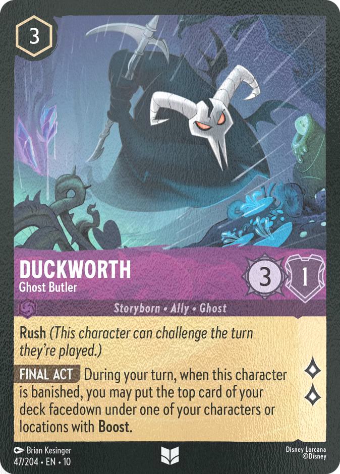 Duckworth - Ghost Butler - 47/204 [Whispers in the Well] [Cold Foil]