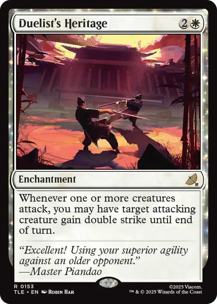 Duelist's Heritage [153] [Avatar: The Last Airbender Eternal] [Non-Foil]