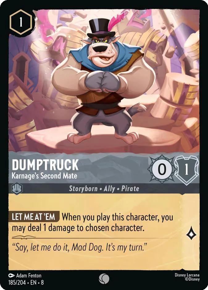 Dumptruck - Karage's Second Mate - 185/204 [Reign of Jafar] [Non-Foil]