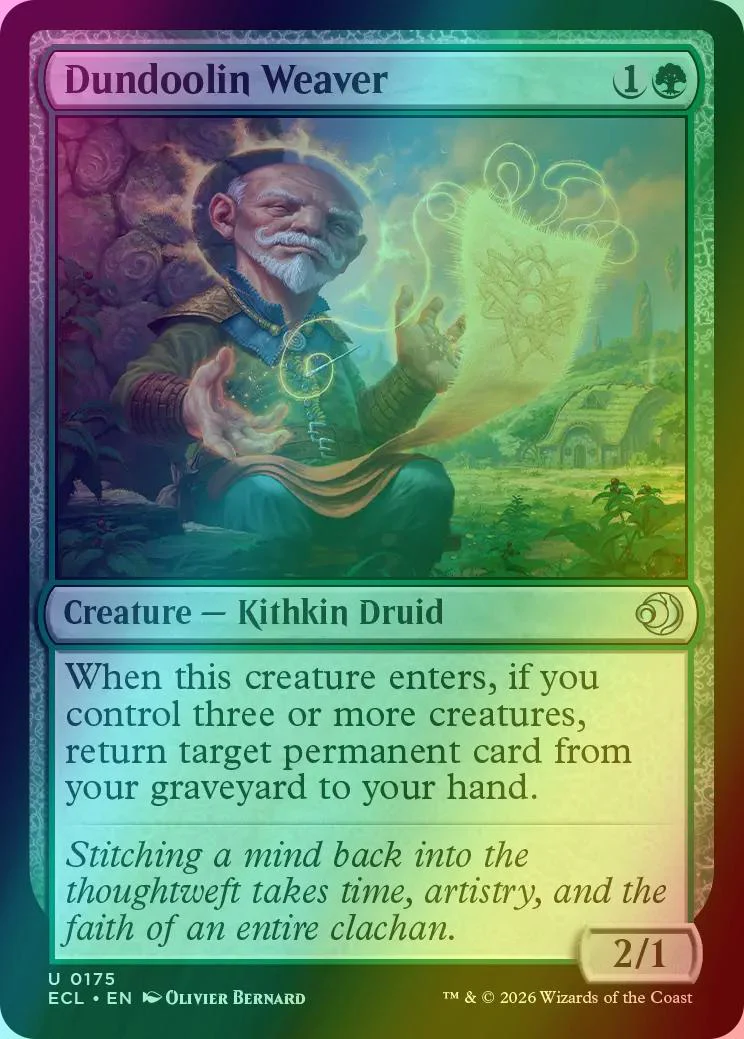 Dundoolin Weaver [175] [Lorwyn Eclipsed] [Foil]
