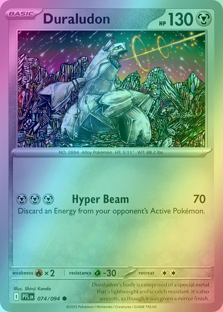 Duraludon - 074/094 - Common [me02-074] [Reverse Holo]