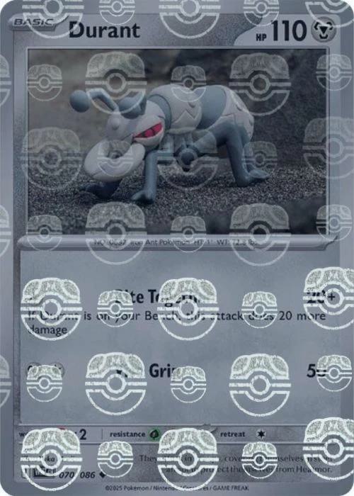 Durant - Master Ball Pattern - 070/086 - Uncommon [sv105w-070] [Reverse Holo]
