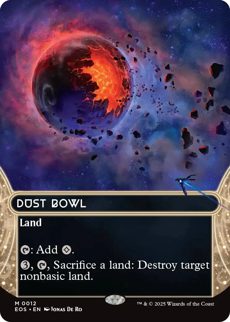 Dust Bowl [12] [Borderless] [Edge of Eternities: Stellar Sights] [Non-Foil]