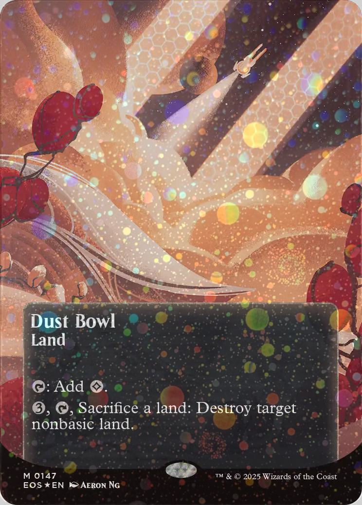 Dust Bowl [147] [Borderless] [Poster] [Edge of Eternities: Stellar Sights] [Galaxy Foil]