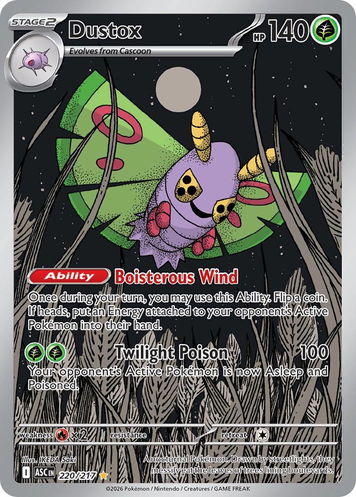 Dustox - 220/217 - Illustration Rare [me025-220] [Ultra]