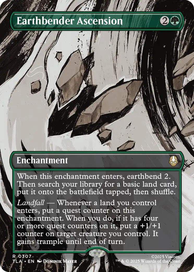 Earthbender Ascension [307] [Borderless] [Scene] [Avatar: The Last Airbender] [Non-Foil]