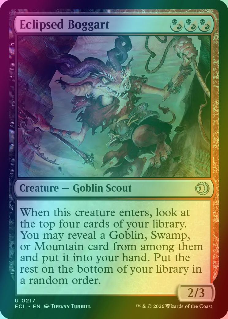 Eclipsed Boggart [217] [Lorwyn Eclipsed] [Foil]