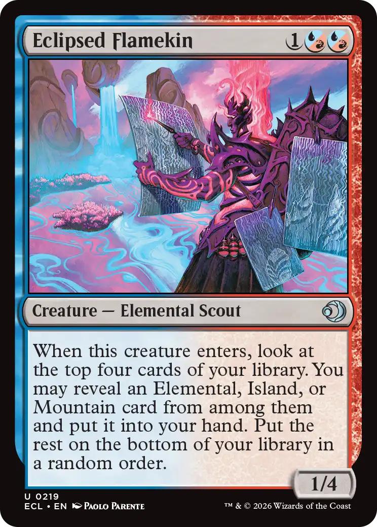 Eclipsed Flamekin [219] [Lorwyn Eclipsed] [Non-Foil]