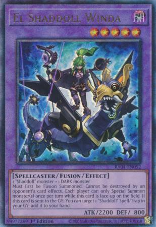 El Shaddoll Winda - RA04-EN052 - Ultimate Rare - 1st Edition