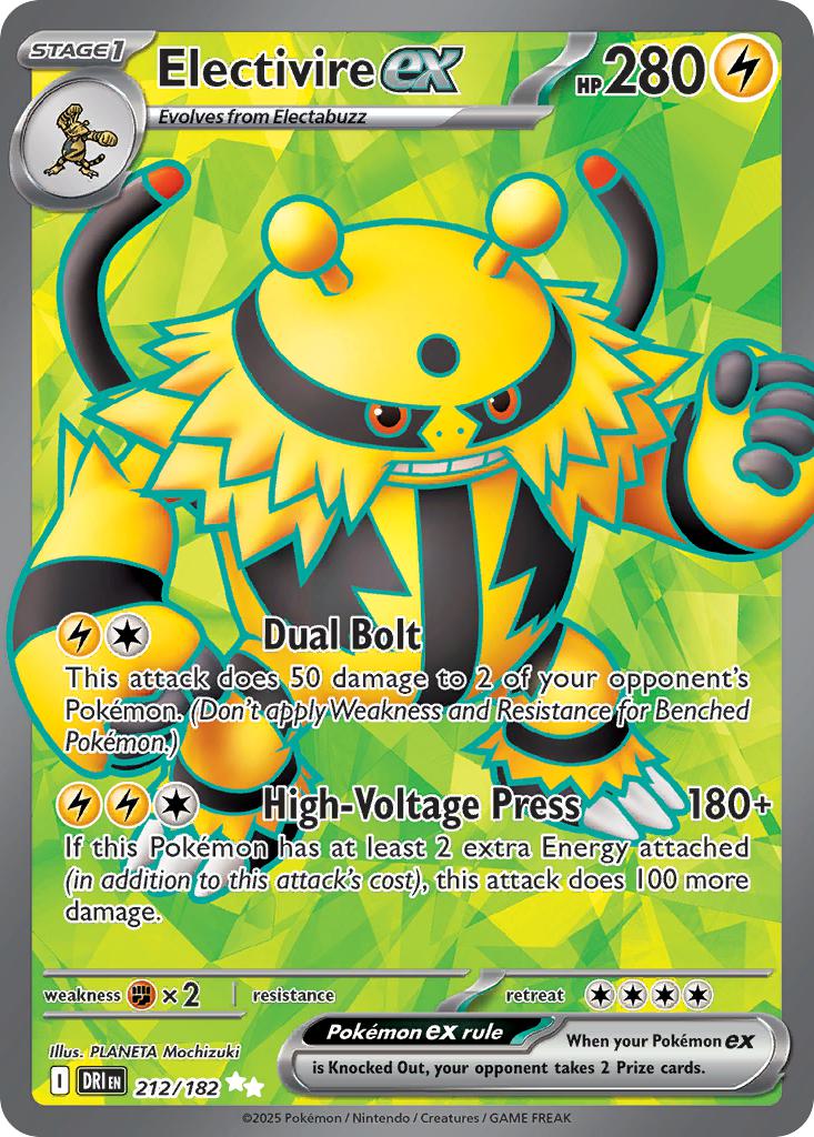 Electivire ex - 212/182 - Ultra Rare [sv10-212] [Ultra]