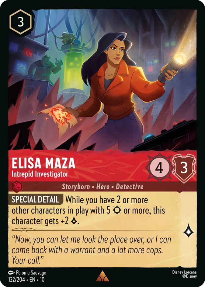 Elisa Maza - Intrepid Investigator - 122/204 [Whispers in the Well] [Non-Foil]