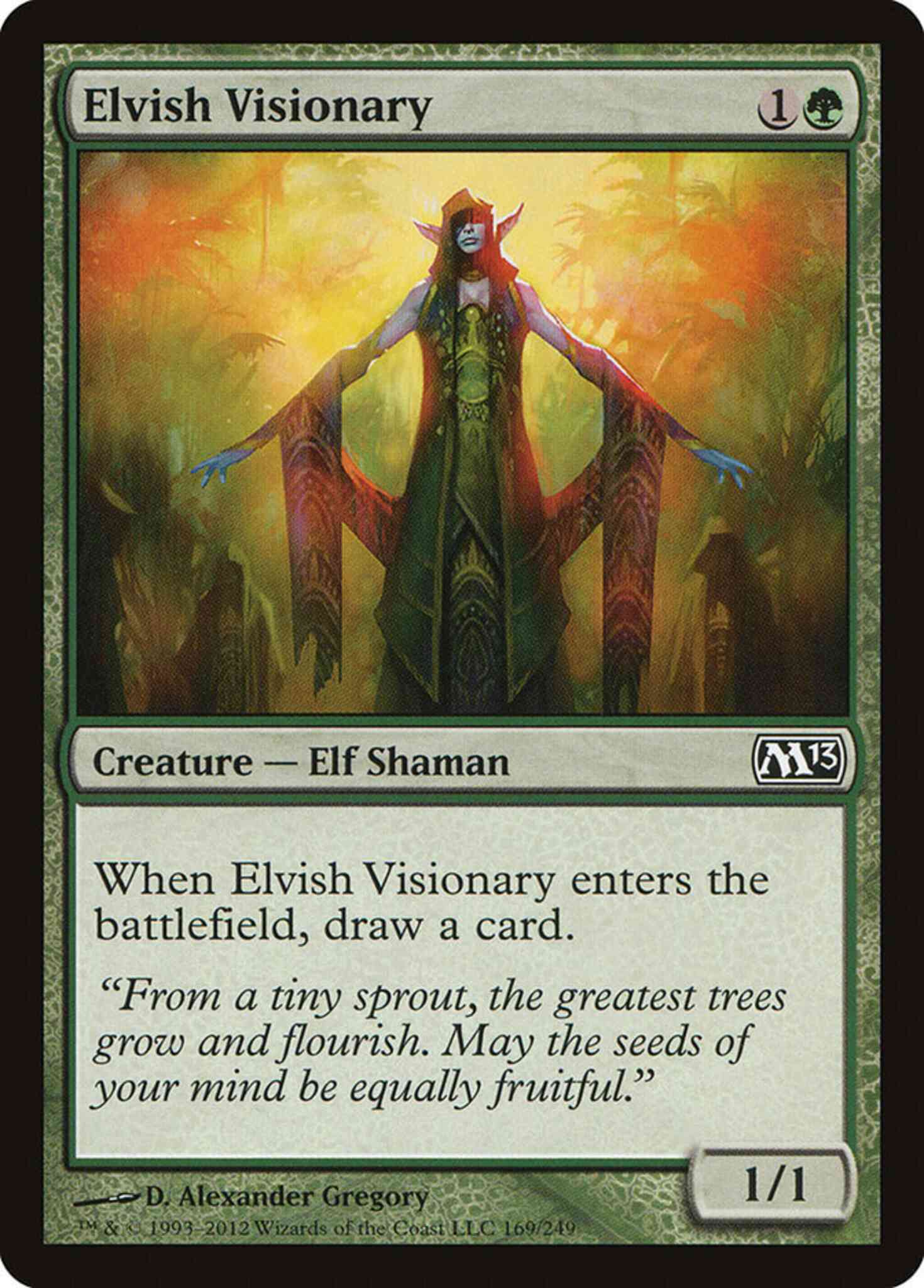 Elvish Visionary [169] [Magic 2013] [Non-Foil]