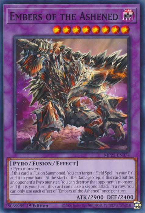 Embers of the Ashened - MP25-EN374 - Common - 1st Edition