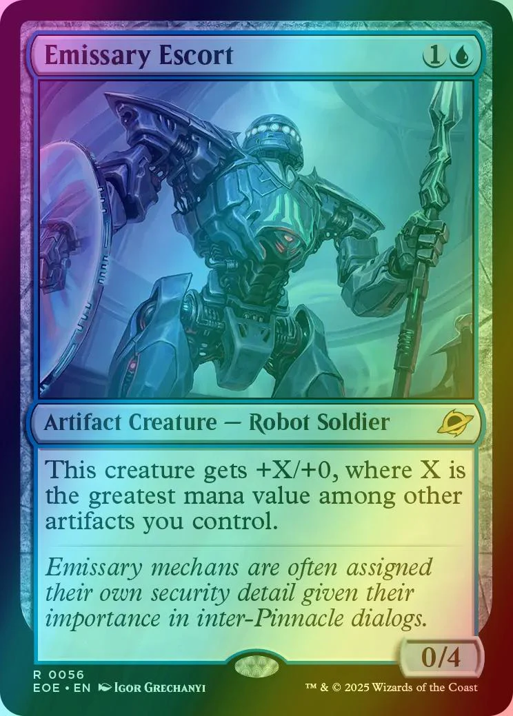 Emissary Escort [56] [Edge of Eternities] [Foil]