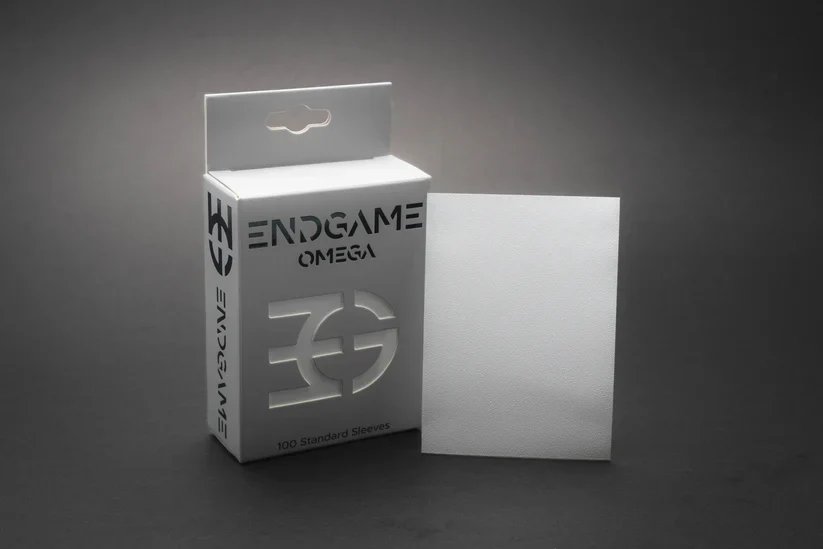 Endgame Omega Sleeves - Standard Size - 100ct - Trillium White
