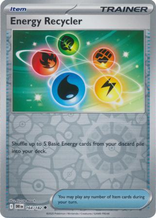 Energy Recycler - 164/182 - Uncommon [sv10-164] [Reverse Holo]