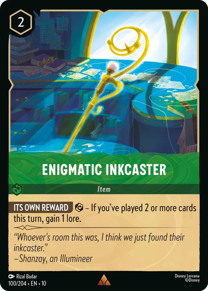 Enigmatic Inkcaster - 100/204 [Whispers in the Well] [Non-Foil]
