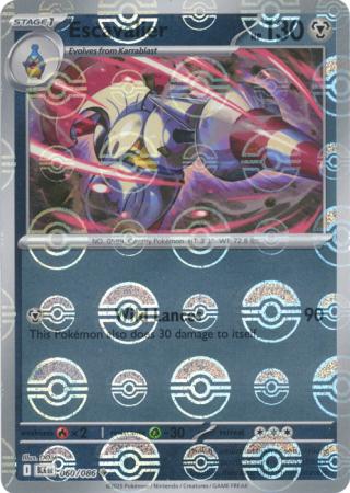 Escavalier - Poké Ball Pattern - 060/086 - Uncommon [sv105b-060] [Reverse Holo]