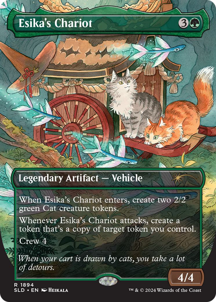 Esika's Chariot [1894] [Borderless] [Little Witch] [Secret Lair Drop] [Non-Foil]