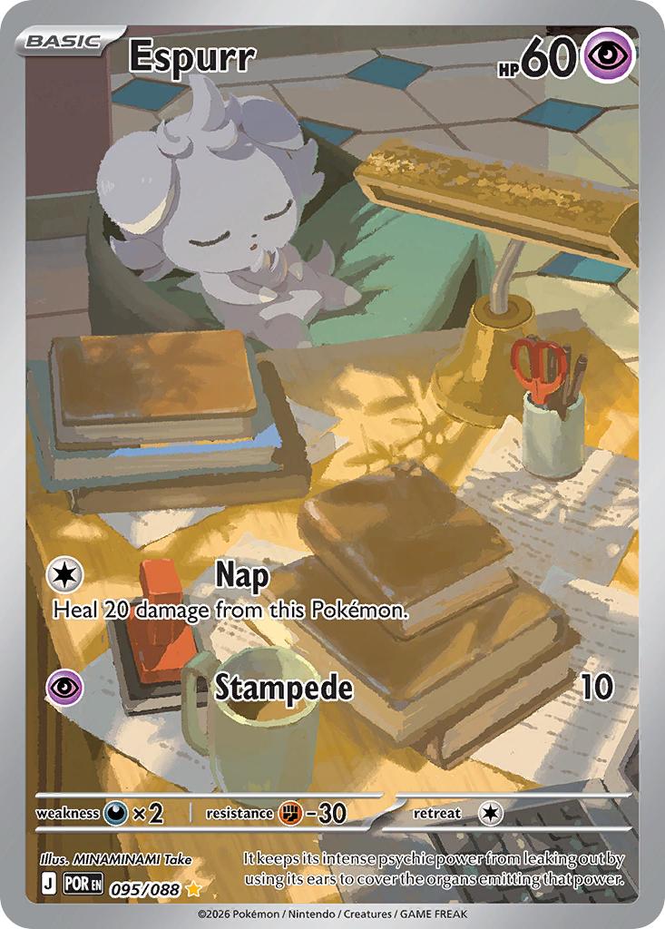 Espurr - 095/088 - Illustration Rare [me03-095] [Ultra]